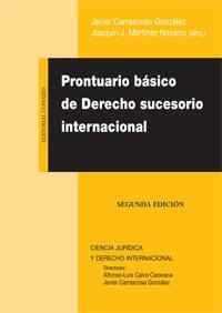 PRONTUARIO BÁSICO DE DERECHO SUCESORIO INTERNACIONAL (2ª ED