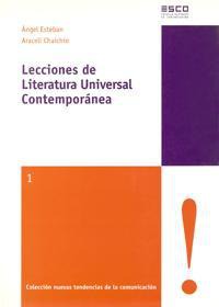 LECCIONES DE LITERATURA UNIVERSAL CONTEMPORANEA LECCIONES DE LITERATURA UNIVERSAL CONTEMPORANEA