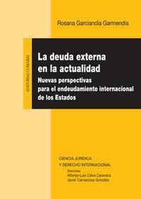 LA DEUDA EXTERNA EN LA ACTUALIDAD LA DEUDA EXTERNA EN LA ACTUALIDAD