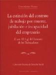 LA EXTINCION DEL CONTRATO DE TRABAJO POR MUERTE,.. LA EXTINCION DEL CONTRATO DE TRABAJO POR MUERTE,..
