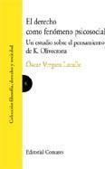 EL DERECHO COMO FENOMENO PSICOSOCIAL EL DERECHO COMO FENOMENO PSICOSOCIAL