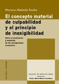 EL CONCEPTO MATERIAL DE CULPABILIDAD Y EL PRINCIPIO DE... EL CONCEPTO MATERIAL DE CULPABILIDAD Y EL PRINCIPIO DE...