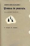 POEMAS DE PROVINCIA - ANDRES GONZALEZ-BLANCO POEMAS DE PROVINCIA - ANDRES GONZALEZ-BLANCO