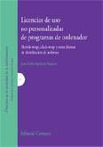 LICENCIAS DE USO NO PERSONALIZADAS DE PROGRAMAS DE ORDENADOR LICENCIAS DE USO NO PERSONALIZADAS DE PROGRAMAS DE ORDENADOR