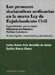 LOS PROCESOS DECLARATIVOS ORDINARIOS EN LA L.E.C LOS PROCESOS DECLARATIVOS ORDINARIOS EN LA L.E.C