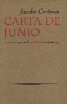 CARTA DE JUNIO - JACOBO CORTINES CARTA DE JUNIO - JACOBO CORTINES