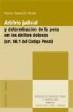 ARBITRIO JUDICIAL Y DETERMINACION DE LA PENA EN LOS DELITOS. ARBITRIO JUDICIAL Y DETERMINACION DE LA PENA EN LOS DELITOS.