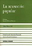 LA ACUSACION POPULAR LA ACUSACION POPULAR