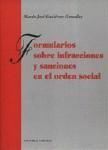 FORMULARIOS SOBRE INFRACCIONES Y SANCIONES EN... FORMULARIOS SOBRE INFRACCIONES Y SANCIONES EN...