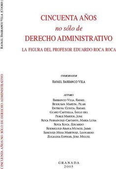 50 AÑOS NO SOLO DE DERECHO ADMINISTRATIVO 50 AÑOS NO SOLO DE DERECHO ADMINISTRATIVO