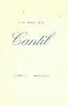 CANTIL - ANTONIO MARTINEZ SARRION CANTIL - ANTONIO MARTINEZ SARRION