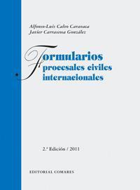 FORMULARIOS PROCESALES CIVILES INTERNACIONALES FORMULARIOS PROCESALES CIVILES INTERNACIONALES