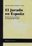 EL JURADO EN ESPAÑA EL JURADO EN ESPAÑA