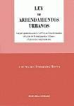 LEY DE ARRENDAMIENTOS URBANOS LEY DE ARRENDAMIENTOS URBANOS