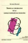 SOBRE LA CREDIBILIDAD DE LA CIENCIA ROMANISTICA... SOBRE LA CREDIBILIDAD DE LA CIENCIA ROMANISTICA...
