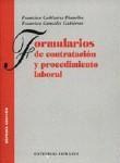 FORMULARIOS DE CONTRATACION Y PROCEDIM. LABORAL FORMULARIOS DE CONTRATACION Y PROCEDIM. LABORAL