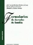 FORMULARIOS DE DERECHO DE FAMILIA, 5ª ED. FORMULARIOS DE DERECHO DE FAMILIA, 5ª ED.