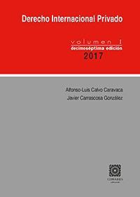 DERECHO INTERNACIONAL PRIVADO VOL. I (17) DERECHO INTERNACIONAL PRIVADO VOL. I (17)