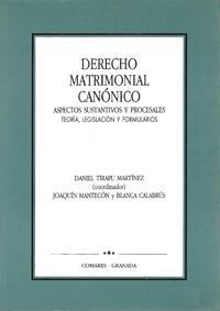 DERECHO MATRIMONIAL CANONICO DERECHO MATRIMONIAL CANONICO