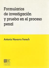 FORMULARIOS DE INVESTIGACION Y PRUEBA EN EL ... FORMULARIOS DE INVESTIGACION Y PRUEBA EN EL ...