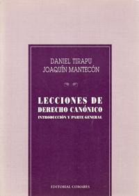 LECCIONES DE DERECHO CANONICO LECCIONES DE DERECHO CANONICO