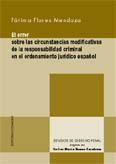 EL ERROR SOBRE LAS CIRCUNSTANCIAS MODIFICATIVAS... EL ERROR SOBRE LAS CIRCUNSTANCIAS MODIFICATIVAS...