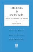 LECCIONES DE SOCIOLOGIA LECCIONES DE SOCIOLOGIA