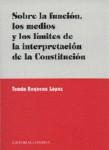 SOBRE LA FUNCION, LOS MEDIOS Y LOS LIMITES DE LA.. SOBRE LA FUNCION, LOS MEDIOS Y LOS LIMITES DE LA..