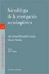 METODOLOGÍA DE LA INVESTIGACIÓN SOCIOLINGÜÍSTICA