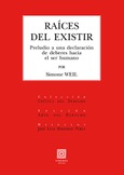 RAÍCES DEL EXISTIR