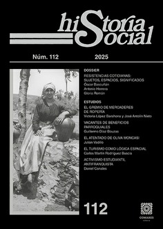 REVISTA HISTORIA SOCIAL N.º 112