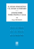 EL ESTADO DEMOCRÁTICO Y EL ESTADO AUTORITARIO