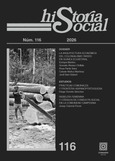 REVISTA HISTORIA SOCIAL Nº 116