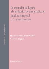 LA APORTACION DE ESPAÑA A LA INSTITUCION DE UNA...