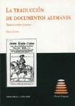 Portada de: LA TRADUCCIÓN DE DOCUMENTOS ALEMANES