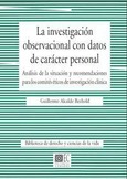 LA INVESTIGACIÓN OBSERVACIONAL CON DATOS DE CARÁCTER PERSONAOL