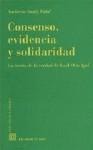 CONSENSO, EVIDENCIA Y SOLIDARIDAD