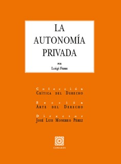 LA AUTONOMÍA PRIVADA