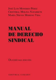 MANUAL DE DERECHO SINDICAL 12 ED.