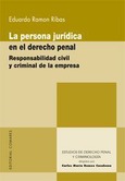 LA PERSONA JURÍDICA EN EL DERECHO PENAL