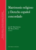 MATRIMONIO RELIGIOSO Y DERECHO ESPAÑOL CONCORDADO