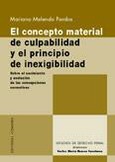 EL CONCEPTO MATERIAL DE CULPABILIDAD Y EL PRINCIPIO DE INEXIGIBILIDAD