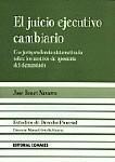 EL JUICIO EJECUTIVO CAMBIARIO