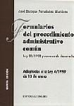 FORMULARIOS DE PROCEDIMIENTO ADMINISTRATIVO