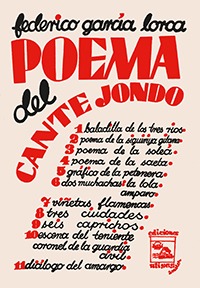 POEMA DEL CANTE JONDO (ED. FACSÍMIL)