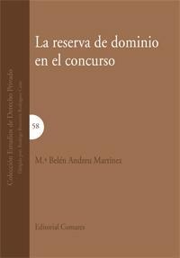 LA RESERVA DE DOMINIO EN EL CONCURSO