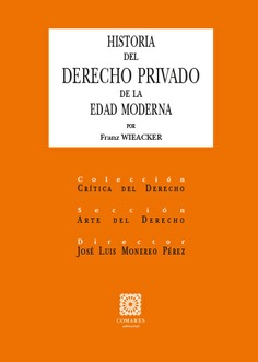 HISTORIA DEL DERECHO PRIVADO DE LA EDAD MODERNA