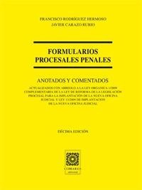 FORMULARIOS PROCESALES PENALES