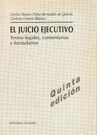 EL JUICIO EJECUTIVO. 5ª EDICIÓN