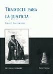 Portada de: TRADUCIR PARA LA JUSTICIA